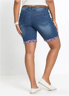 Straight-jeans, Mid Waist, bermuda, bonprix