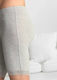 Lang underbukse av mykt materiale i fordelspakning, bonprix