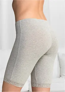 Lang underbukse av mykt materiale i fordelspakning, bonprix