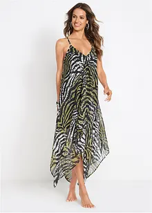 Maxi-strandkjole i chiffon, bonprix