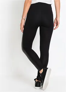 Leggings i imitert skinn, med bærekraftig viskose, bonprix