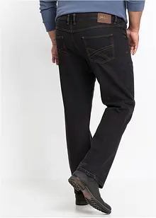 Classic Fit jeans med delelastisk linning, Straight, bonprix