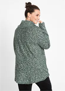 Lang poncho-genser, lange ermer, bonprix