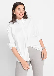 Bluse i stretch-kvalitet, lang arm, bonprix