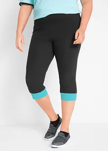 Capri-leggings med kanter i kontrastfarge, bonprix