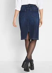 High Waist stretchskjørt med komfortlinning, bonprix