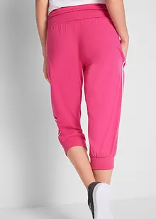 Joggebukse av bomull (2-pack), capri-lengde, bonprix