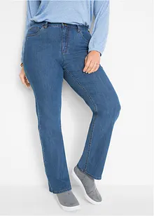 Wide Leg-jeans High Waist, stretch, bonprix