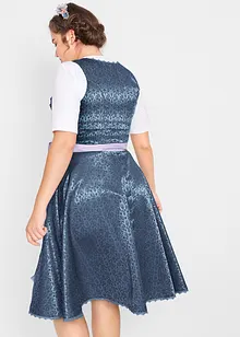 Dirndl med forkle, midi-lengde (2-delt sett), bonprix