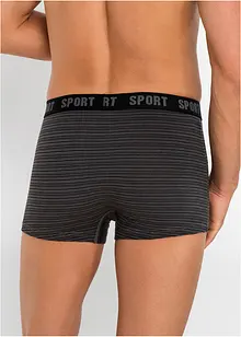 Boksershorts med bomull i ettersittende modell (3-pack), bonprix