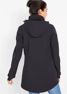 Softshell-duffelcoat, vannavvisende, bonprix