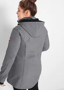 Softshell-duffelcoat, vannavvisende, bonprix