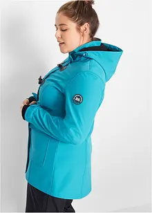 Softshell-duffelcoat, vannavvisende, bonprix