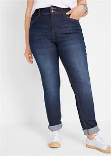 High Waist-jeans i komfortabel modell med stretch, Slim, bonprix