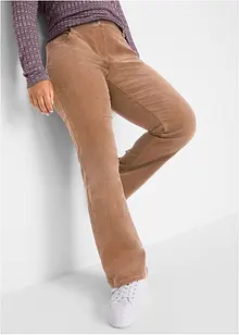 Stretch-cordbukse, Bootcut, bonprix