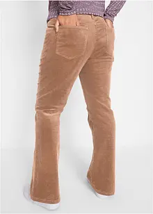 Stretch-cordbukse, Bootcut, bonprix