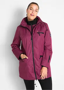 Funksjons-outdoor-overgangskåpe med hette, 2-i-1 look, vanntett, bonprix