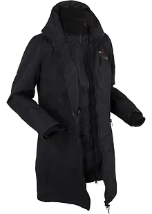 Funksjons-outdoor-overgangskåpe med hette, 2-i-1 look, vanntett, bonprix