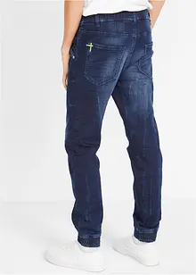 Sweatjeans for barn, elastisk linning, Slim Fit, bonprix