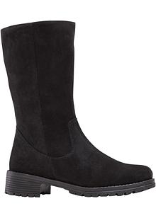 Boots med snøring sort RAINBOW kjøp online bonprix.no I skinnimitasjon med raffinert og profilert yttersåle. sort