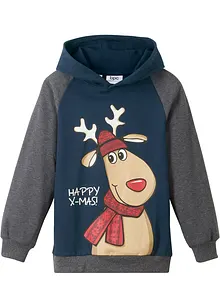 Sweatshirt med hette, gutt, bonprix