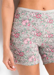 Boksertruse med høy midje og lange ben (4-pack), bonprix