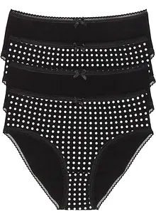 Høy truse (4-pack), bonprix