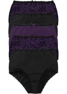 Høy truse (5-pack), bonprix