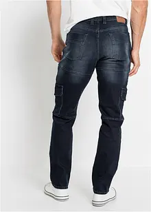 Slim Fit cargo-stretchjeans, Straight, bonprix