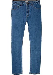 Classic Fit jeans med delelastisk linning, Straight, bonprix