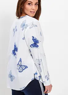 Viskose-bluse med print, bonprix