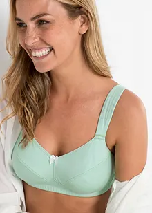 BH uten bøyle med bomull (3-pack), bonprix