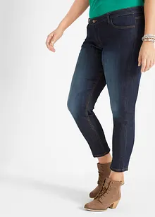 Slim Fit-jeans Mid Waist, Cropped, bonprix