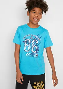 T-skjorte i økologisk bomull (2-pack), bonprix