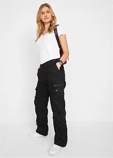 Cargo-jeans, Mid Waist, lang, bonprix