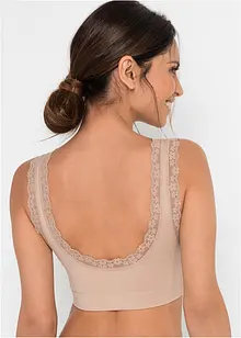 Feel Comfort Seamless bustier (2-pack), bonprix