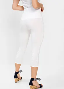 Capri-leggings med glitterstener, bonprix