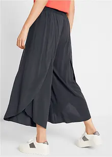 Legglang culottes med elastisk linning, bonprix