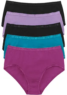 Høy truse (5-pack), bonprix