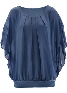 Tunika i chiffon med topp under, bonprix