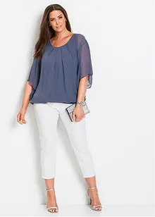 Tunika i chiffon med topp under, bonprix