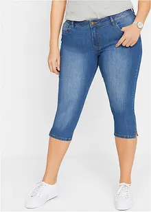 Slim Fit-jeans Mid Waist, Cropped, bonprix