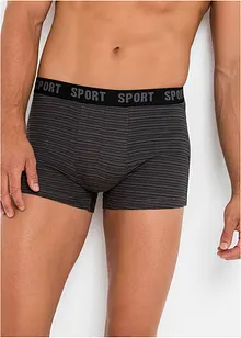 Boksershorts med bomull i ettersittende modell (3-pack), bonprix