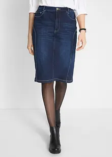 High Waist stretchskjørt med komfortlinning, bonprix