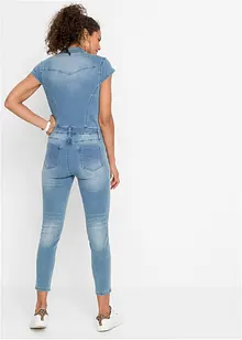 Denim jumpsuit med knapper, RAINBOW