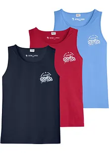 Tanktopp 3-pack, bonprix