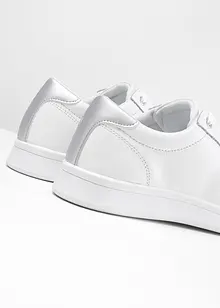 Low skinn-sneakers, bonprix