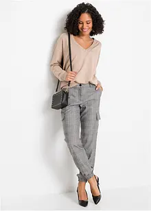 Oversized genser i viskosemiks, bonprix