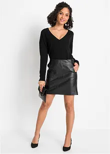 Oversized genser i viskosemiks, bonprix