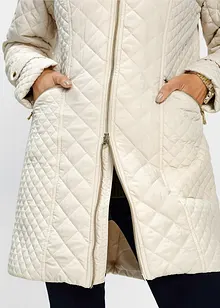 Kort, vattert kåpe, bonprix